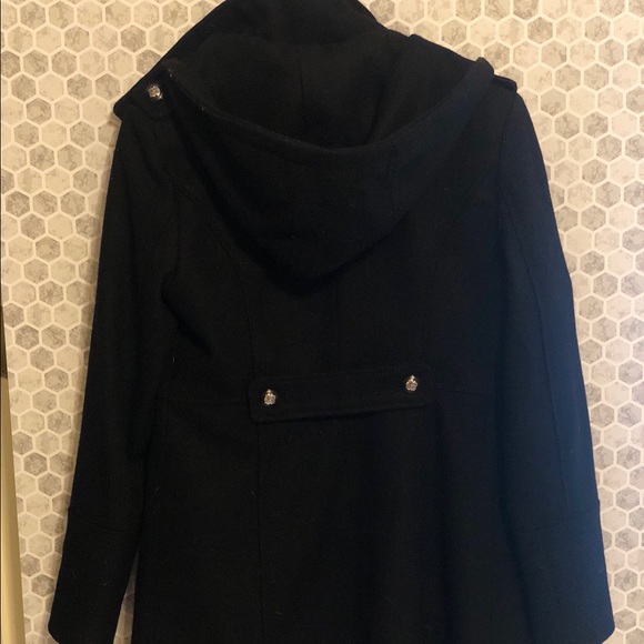 Guess Wool Jacket with Detachable Hood - Picture 3 of 8